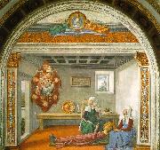 Domenico Ghirlandaio Announcement of Death to Saint Fina china oil painting artist